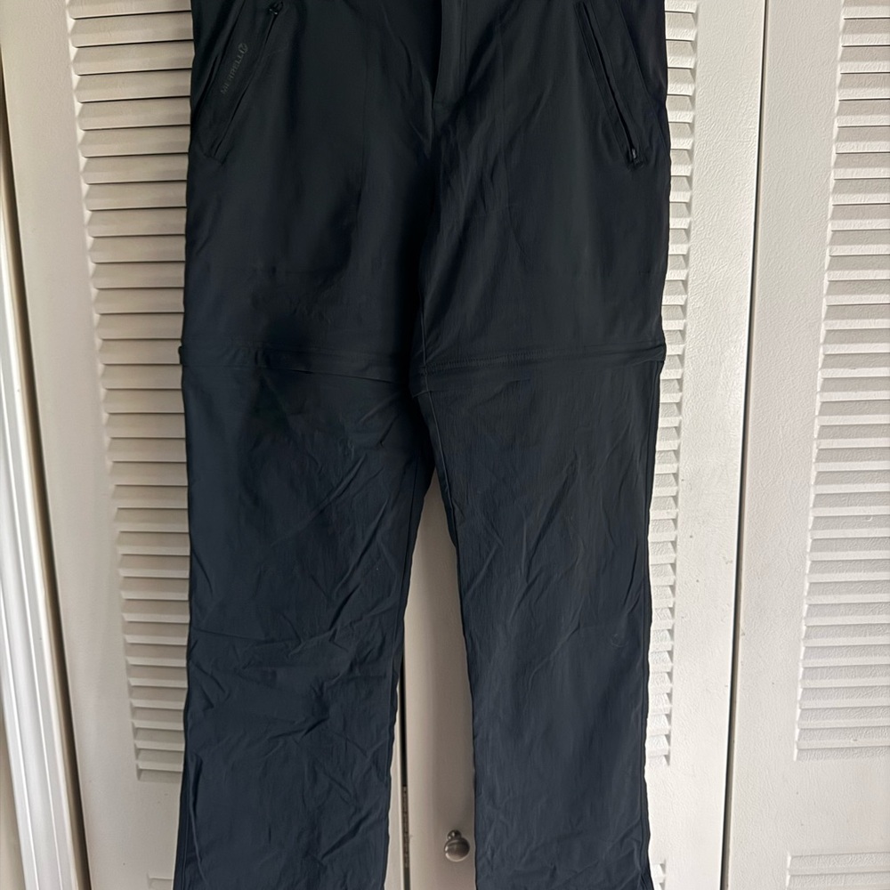 NEW Merrell Women’s Convertible Hiking Pants Size 12 Black
